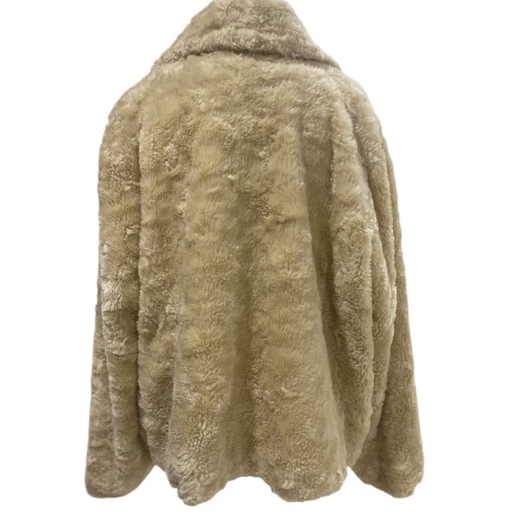 FAUX FUR SATIN LINED DRESSY OVERCOAT FOR ANY FORMAL OCCASION by VENEZIA - Picture 11 of 14